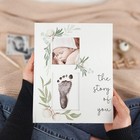 Baby Memory Book For The Modern Minimalist - Simple Baby Book For Boy Or Girl -