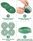 20 Coils Supreme Pro Mosquito Repellent Coils - Outdoor Use Reaches Up To 10 Fts
