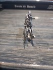 Vintage Spoontiques Pewter Figurine   529  Mini Unicorn Rocker 