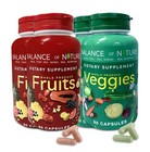 2 Pack  180 Fruits And 180 Veggies Whole Food Supplement With Superfood Sealed
