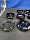 Lot Of 10 Vintage Las Vegas Glass Ashtray Casino Lot Number 2 B2a