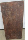 Antique Primitive Wood Sewing Table W  Folding Legs