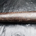 Vintage 1930s Hillerich   Bradsby Co  Wood American League Baseball Bat 35    