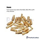 20 Pcs Carburetor Main Jet Kit Main Slow pilot Jet Set For Keihin Pwk Pe Oko