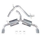 Turbo Catback Muffler Exhaust For Vw 10-14 Golf Gti Mk6 2 0t Tfsi Stainlesssteel