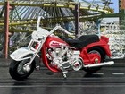 Vtg - Matchbox Harley Davidson Sportster  50 Diecast Motorcycle Red chrome - Nnb