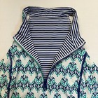 Vineyard Vines Reversible Upf 50 Swim Rashguard Golf Tank Geowave Print Ikat