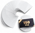 150 Pcs Sublimation Business Card Blanks  3 4 X 2 1 X 0 008 In