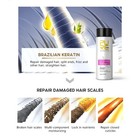 Purc Brazilian Keratin Hair Straightening Treatment Cream 3pcs Smoothing Frizz
