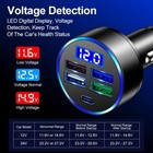 4 Usb Port Super Fast Car Charger Adapter For Iphone Samsung Android Phone Lot