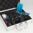 A Surgical Glasses Dentists Magnifier 2 5x 3 5x Dental Loupe With Led Head Light