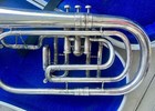 Weltklang Flugelhorn   Marching Baritone     Horn W case   Bach 3 Mouthpiece
