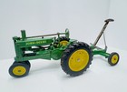 Ertl 1 16 John Deere Model Tractor With Sickle Bar Mower Attachment