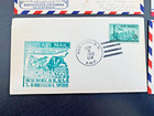 6 Us Airmail First Flight Cache Covers Usps Sf Boston Nyc Spain Peru 1947 - 1961
