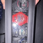 Casio G-shock   Timex Wristwatch Mixed Lot With Watch Display Case  Unisex