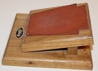 Vintage 1960s Ludwig Keystone Badge Era Wood Rubber Snare Drum Practice Pad