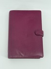 Filofax Raspberry Leather Finsbury Personal Organizer Planner 7 5 ht 5 25w