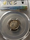 1913 Canada 5 Cent Sterling Silver  Coin Graded By Pcgs Ms64
