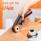 Electric Cardboard Box Rotary Cutter Cordless Scissors  cardboard Thinner 1 4 In