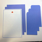 Cute Stationery Kawaii Paper And Envelopes Set Lined Writing Paper  3set