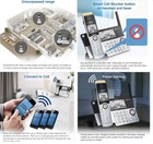 Vtech Cordless Phone Answering Machine Bluetooth 5 Handset Super Long Range