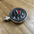 Hollis Low-profile Brass Spg - Psi - Slim Scuba Diving Gauge - O2 Clean