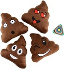 Emoji Poop Pillow 5  Plush Assorted- 12 Pack - Party Favors  Goody Bags  Priz   