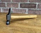 Vintage 10oz I h Sorby Joiners Tinsmiths Hammer Cross Pein Chipping Old Tool