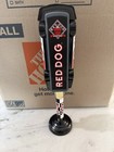 Red Dog Nascar  8 Draft Beer Tap Handle Retired With Stand  Look  Rare 