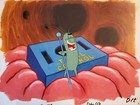 Spongebob Squarepants Original Production Cel Cell Animation Art Nm