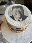 John F  Kennedy 1960 Kennedy For President Plastic Campaign Hat Signed