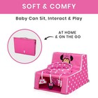 Baby Floor Seat Disney Minnie Mouse Portable Activity Chair W Toys Infant Seat