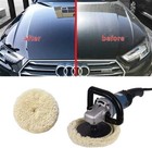 Pack Of Pack  5inch Wool Buffing Pads - Detailing Polishing Pad Polisher Buffer