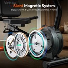 Indoor Recumbent Exercise Bike Workout Bike Stationary Bicycle Exercise Machine