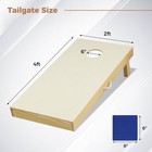4 x2  Portable Corn Hole Game Board Includes 8 Bean Bags Solid Wood