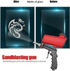 Portable Handheld Air Compressor Speed Sand Gun Blaster Sand Blasting 1 4 In Usa