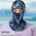 1pc Ice Silk Balaclava Full Face Mask Uv Protection Cycling Hood - New