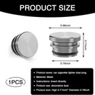 Pack-1 Car Cigarette Lighter Plug Cover  Dust Proof Plugs  Parts Replacement Kit