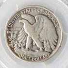 1921-d Walking Liberty Half Dollar As Shown In The Figure - Very Fine Condition 