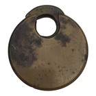 Antique Champion 6-lever Pancake Lock W  Key