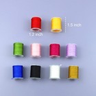   10 Rolls 0 8mm Nylon Cord Chinese Beading String Knotting For Jewelry Makin   