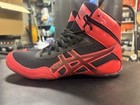 Asics Red black Mat Control Wrestling Shoes Men s Size Us 11 5 Eur 44