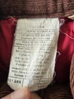 Vtg Carhartt Duck Quilt Lined Coverall  Brown  36 Regular  Made In Usa  X01 Brn
