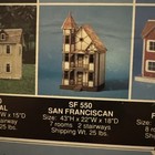 Vintage Dura-craft Sf550 San Franciscan Dollhouse Kit     43    Victorian Mansion