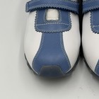Timberland Retro Vintage Strap Shoes Women   s 8 5 White blue Leather Bowling 90   s