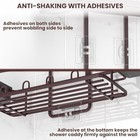 Rustproof Shower Caddy Hanging - 24 4   Bronze - Anti-swing Shower Caddy