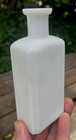 Nice Milk Glass Jno Sullivan Pharmacist Bottle Boston  Ma 1890 s Era Clean L  k