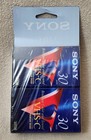 New Sony Vhs-c Premium Blank Video Tapes 30 Min Camcorder 2-pack Sealed
