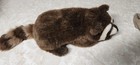 Vintage Dakin Raccoon Plush Ronnie Huggables Woodland Family Realistic Stuffed