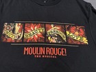 Moulin Rouge  The Broadway Musical Tour Shirt - Size Small